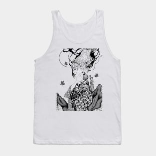 Jpanese kimono girl Tank Top